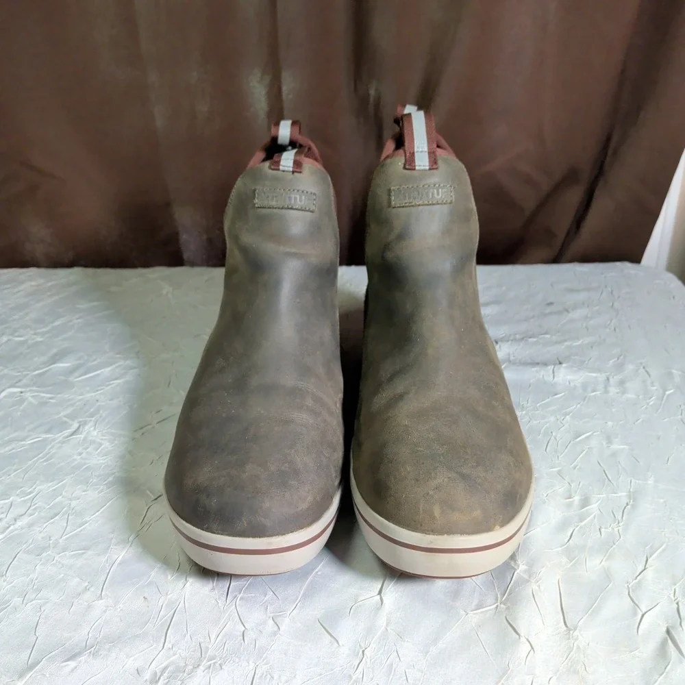 Xtratuf Deck Boots Mens Size 14 Gray Waterproof WP Outdoor Gorpcore Rain Boots